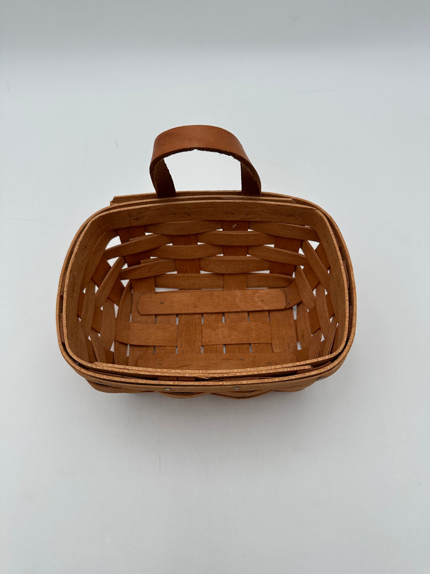 Longaberger Small Key Basket with Basket Protector, discontinued