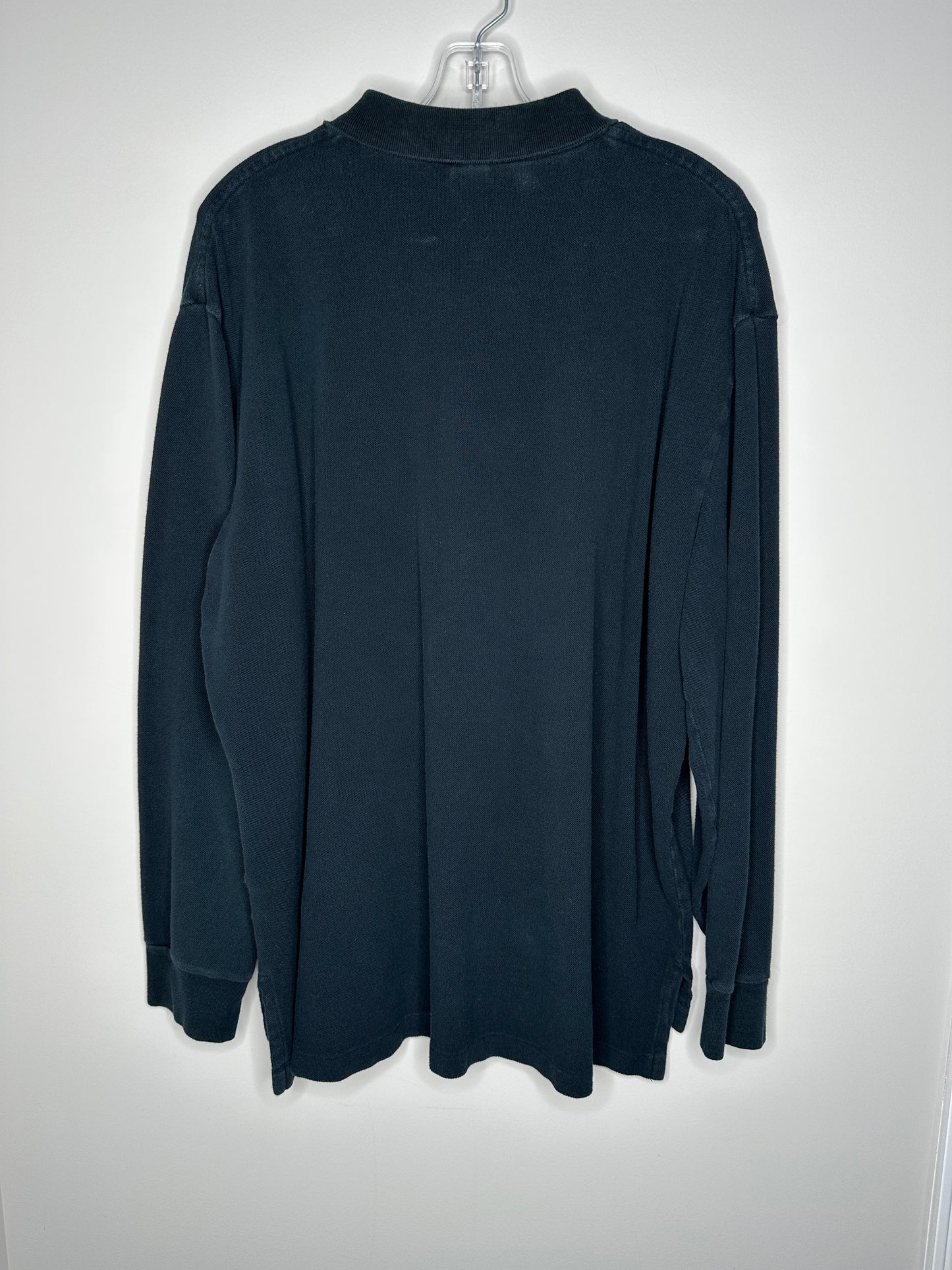 Polo by Ralph Lauren Men's Size XL Black Long Sleeve Polo Shirt