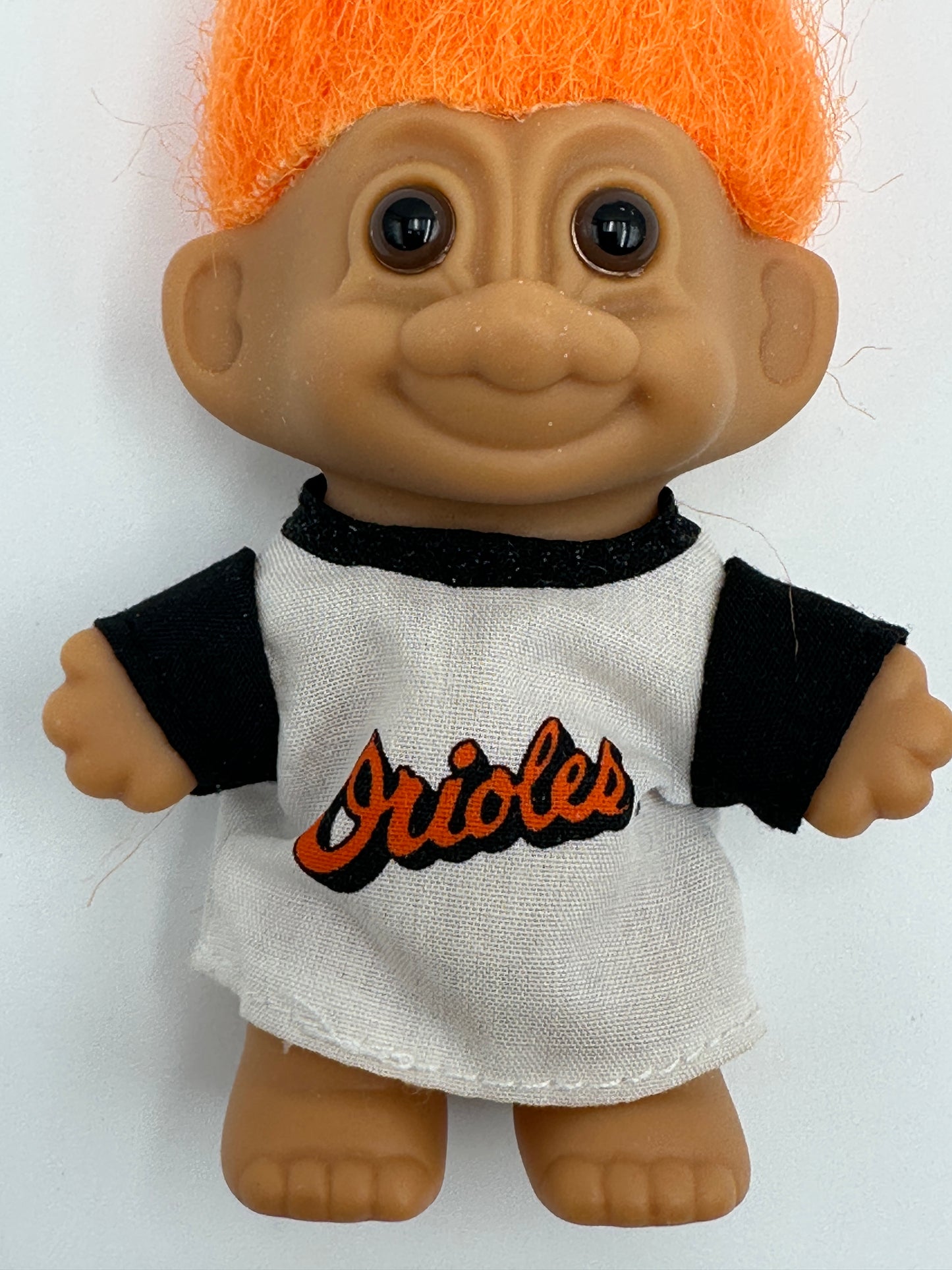 Russ Vintage Baltimore Orioles Good Luck Troll Mascot Doll