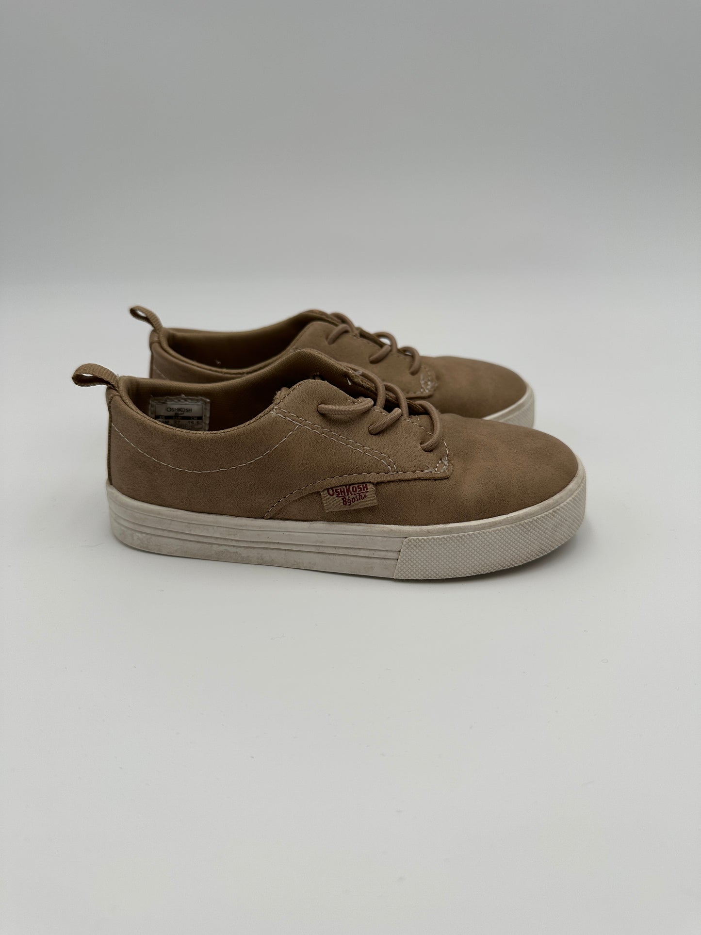 OshKosh B'gosh Size 10M Toddler Brown Lace-Up Shoes