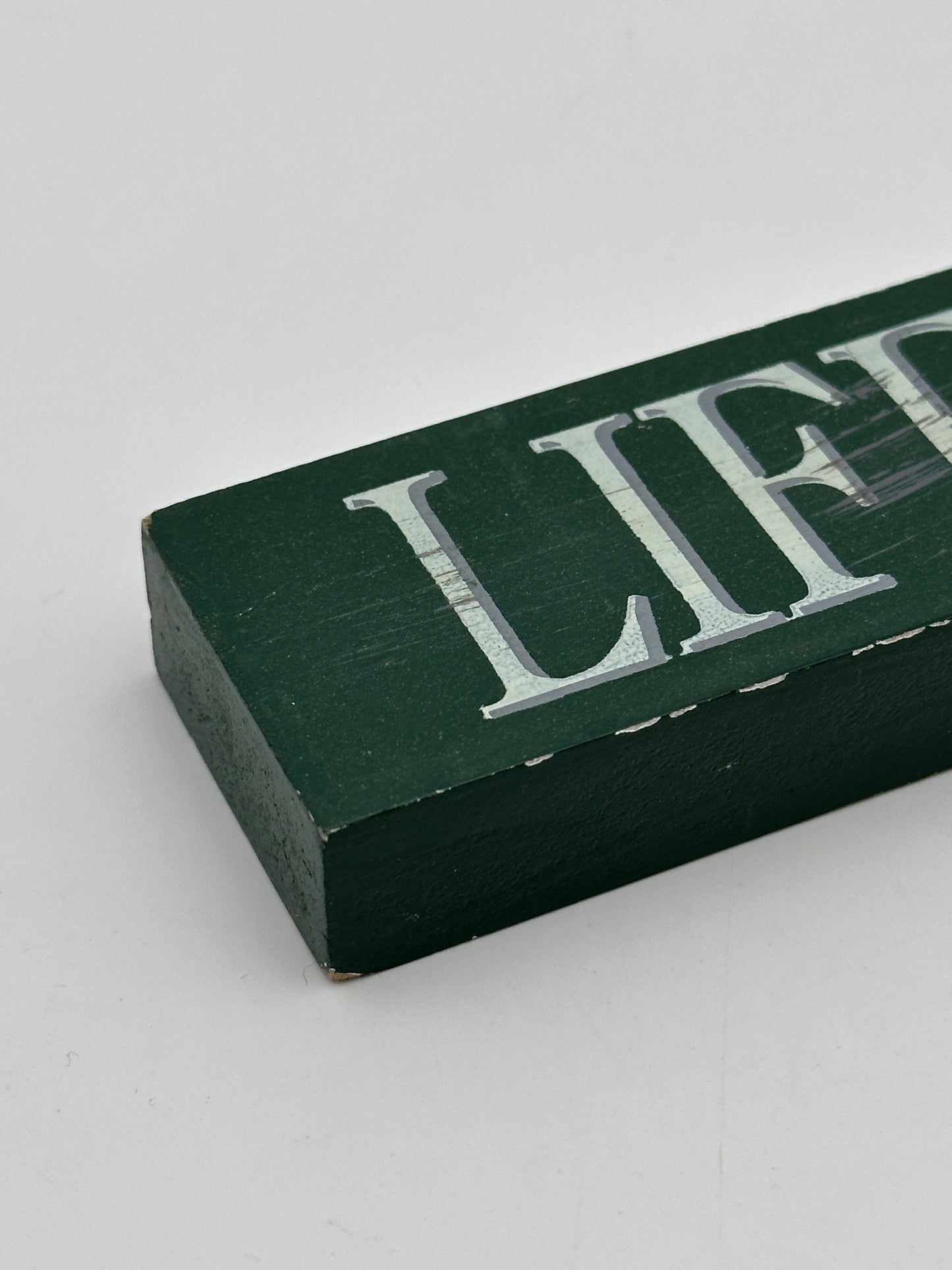 Chesapeake Bay Green Decorative Plaque "Life's Better on the Boat"