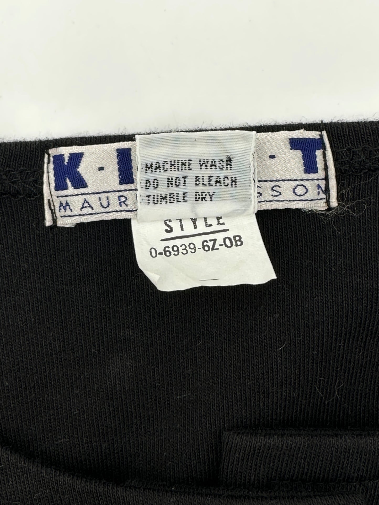 Kikit Maurice Sasson Size L Black Oversized Boxy Cardigan Jacket
