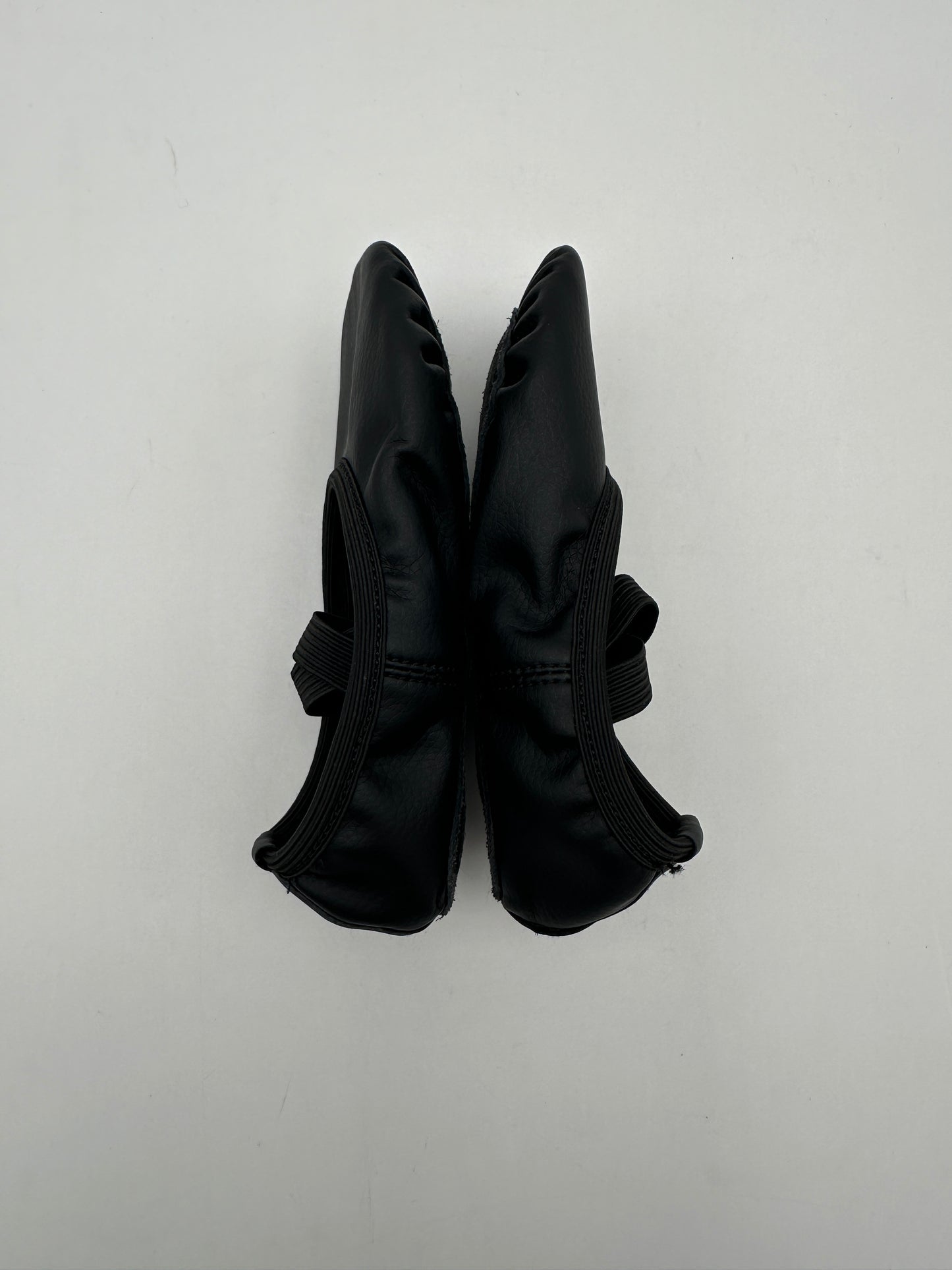 Stelle Size 10 Toddler Black Pull-On Ballet Shoes Dance Slippers