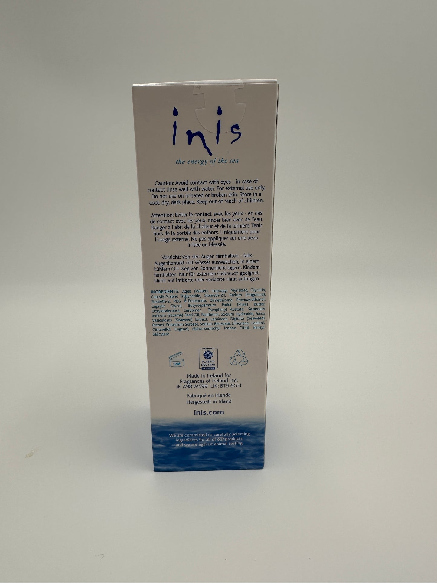 Inis Revitalising Body Lotion, new in box