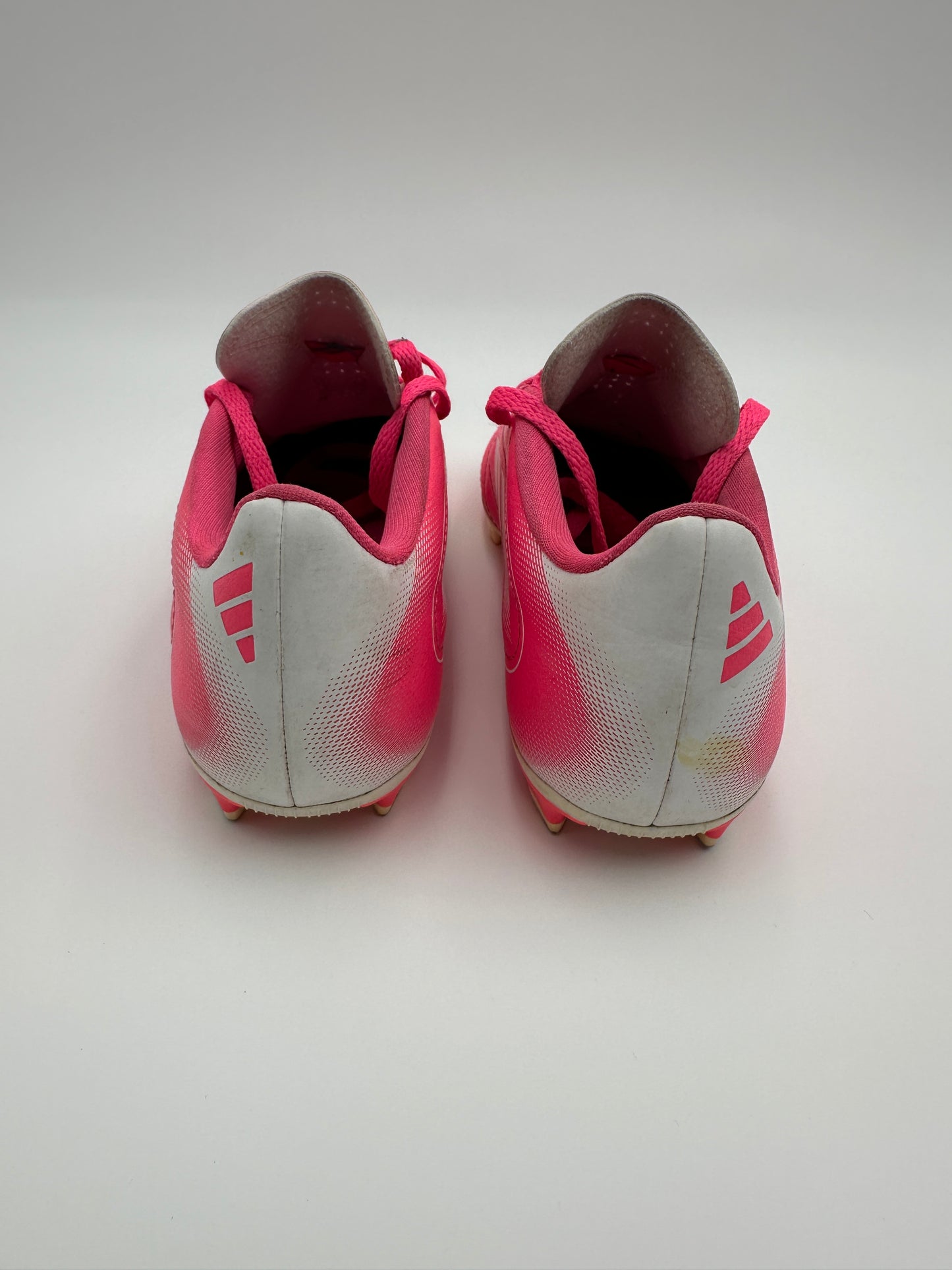 Adidas Goletto IX Firm/Multi-Ground Soccer Cleats Girls Size 2 Lucid Pink with Cloud White