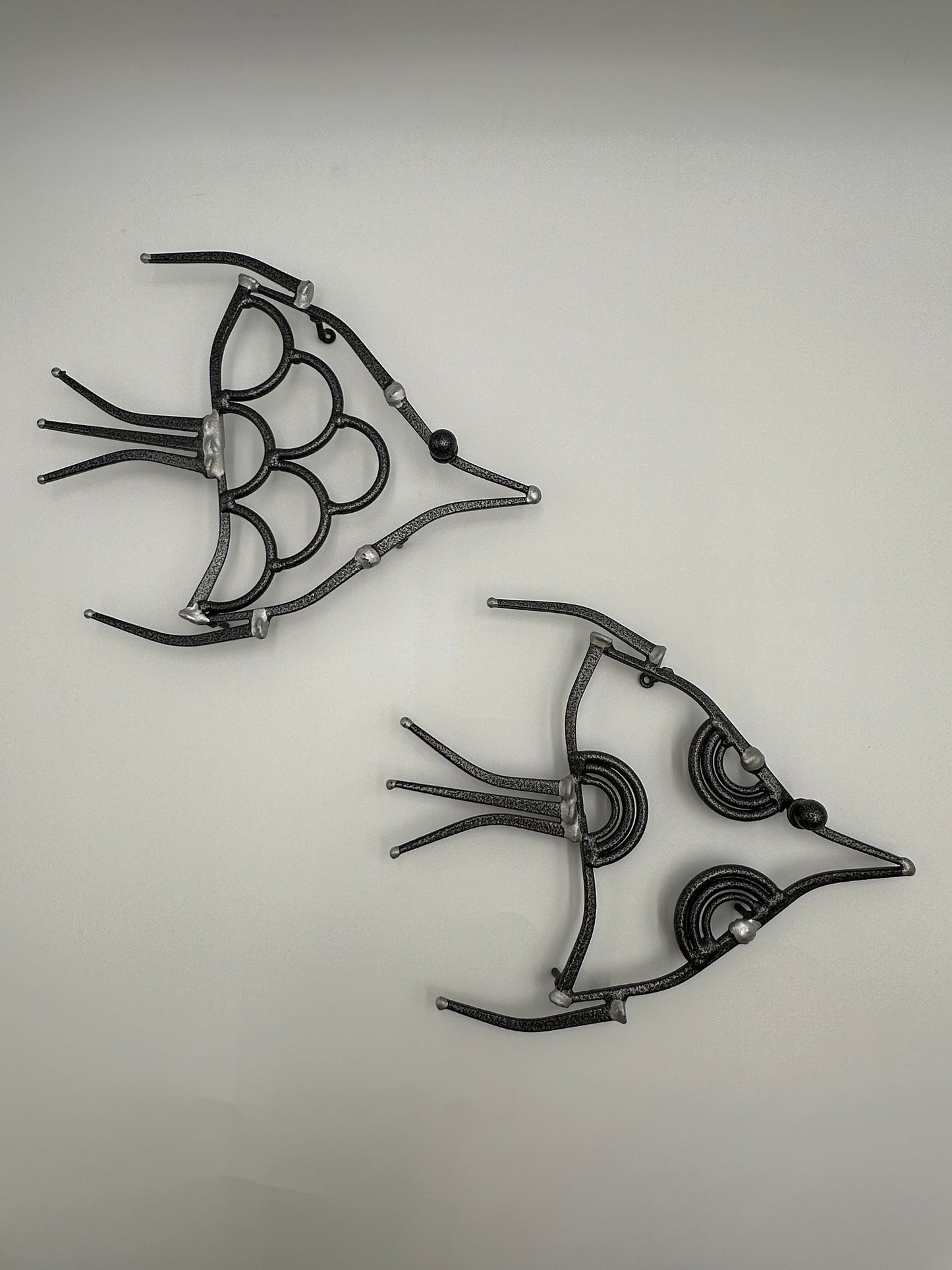 Gray Metal Fish Wall Art Wall Decor, 2 currently available, $37.99 ea.