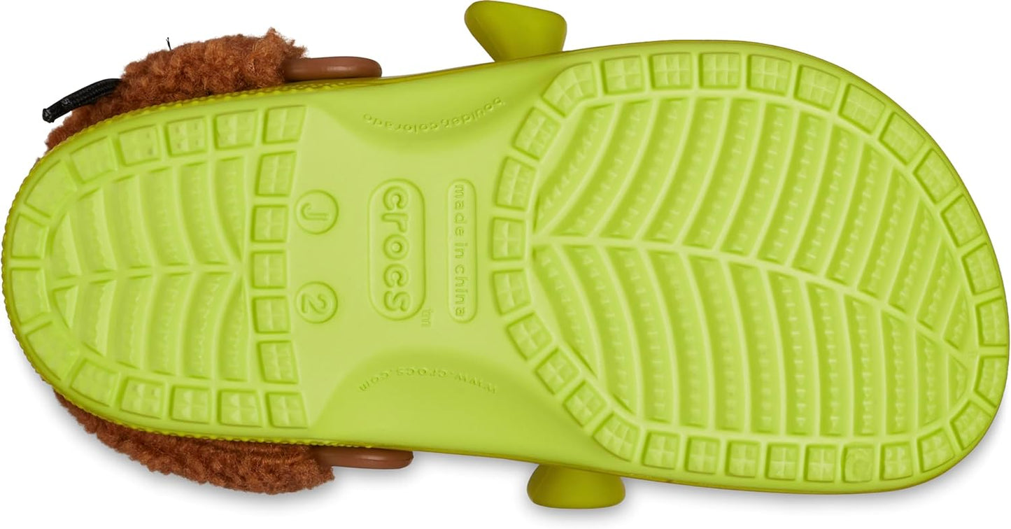 Classic DreamWorks Green Men's Size 7 / Women's Size 9 Shrek Crocs Clog, new in package