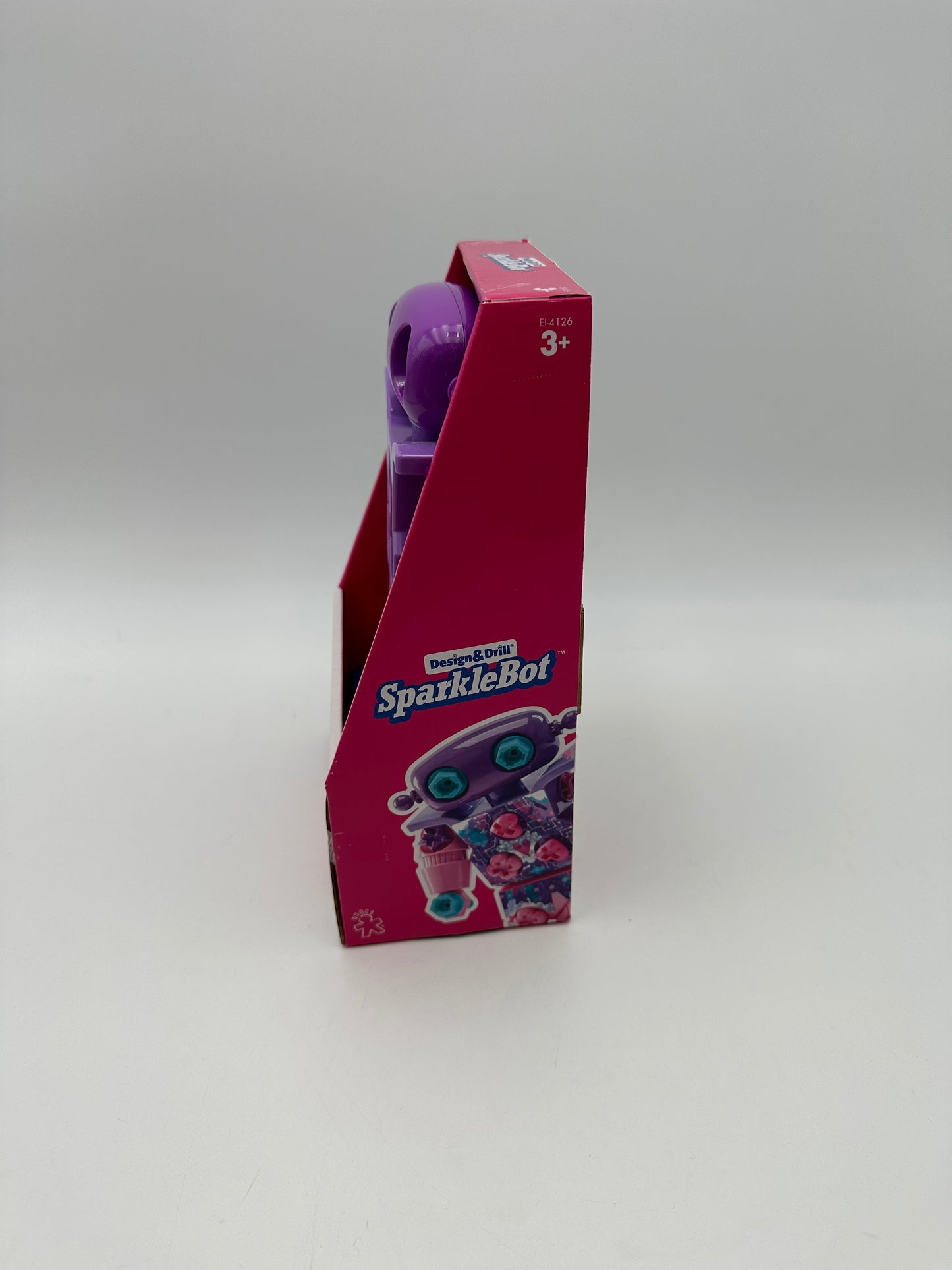 Educational Insights Purple & Pink Design & Drill SparkleBot, new in box