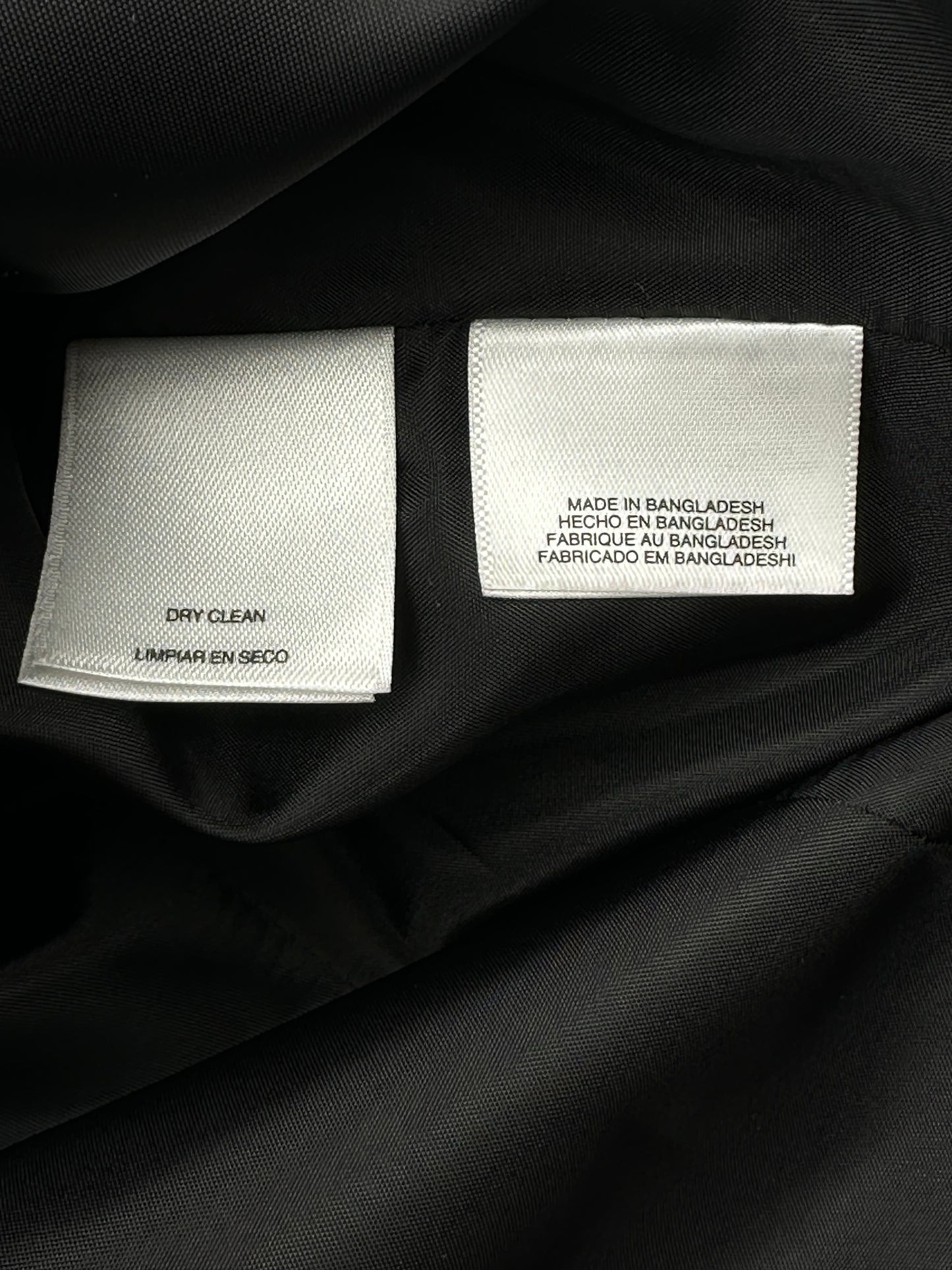 Nine West Size 10 Black Denim Blazer Jacket