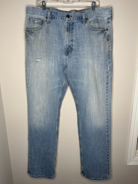 Nautica Jeans Co Men's Size 38 x 34 Blue Light Wash Relaxed Jeans